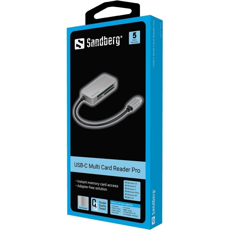 Cable Sandberg 136-38 Multi Card Reader Pro