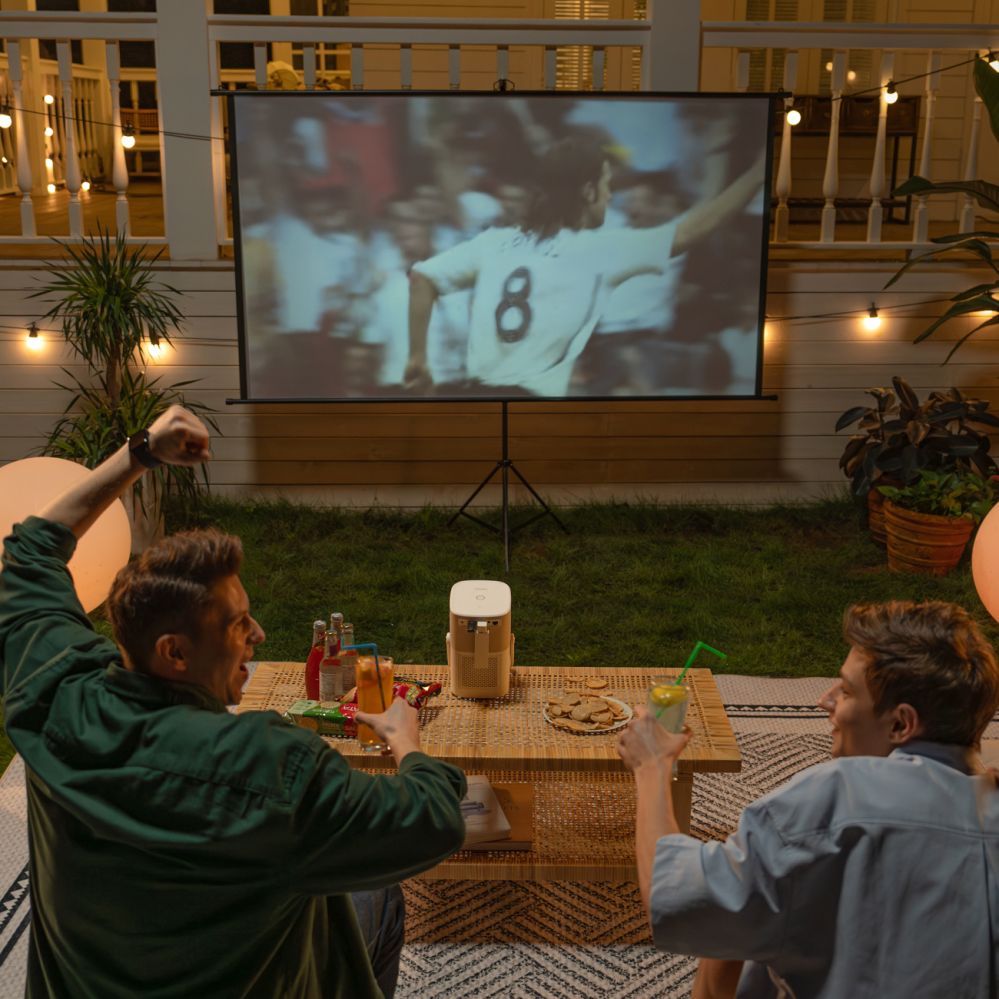 Muud kaubad Yaber Yaber T2 Plus LCD FullHD 1080p Multimedia Projector with JBL Speakers - Beige