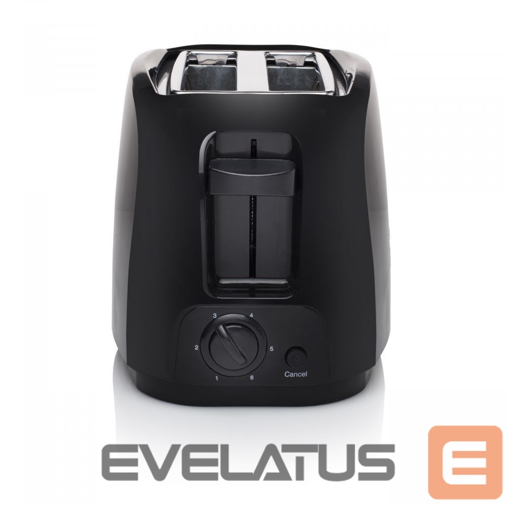 Röster Tristar Toaster | BR-1025 | Number of slots 2 | Housing material Plastic | Black