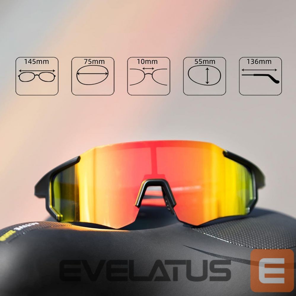 Jalgratta tarvik Rockbros Red