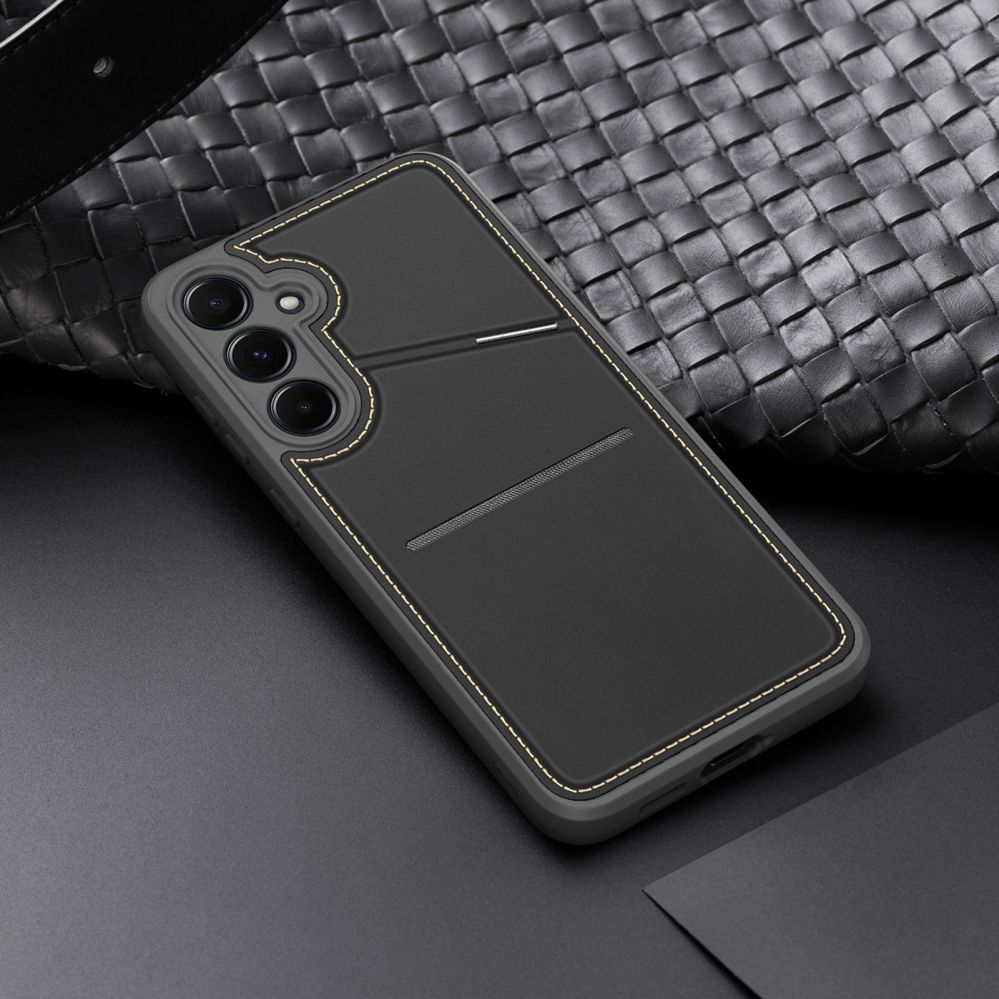 Tagakaaned Dux Ducis Dux Ducis Rafi II Case for Samsung Galaxy S25+ with Stand and Wallet - Black