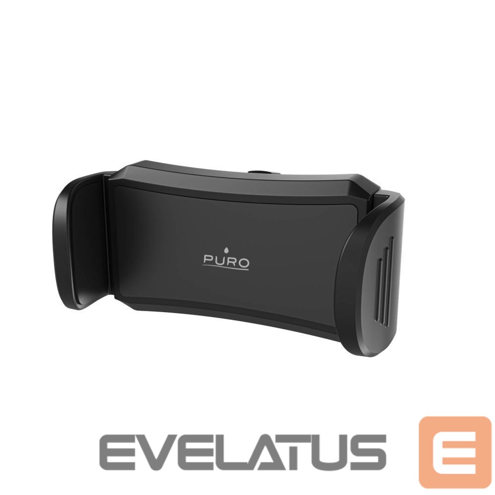 Auto holder Puro Elektrik Puro Spring 2 Smartphone Holder for Air Vent - Black