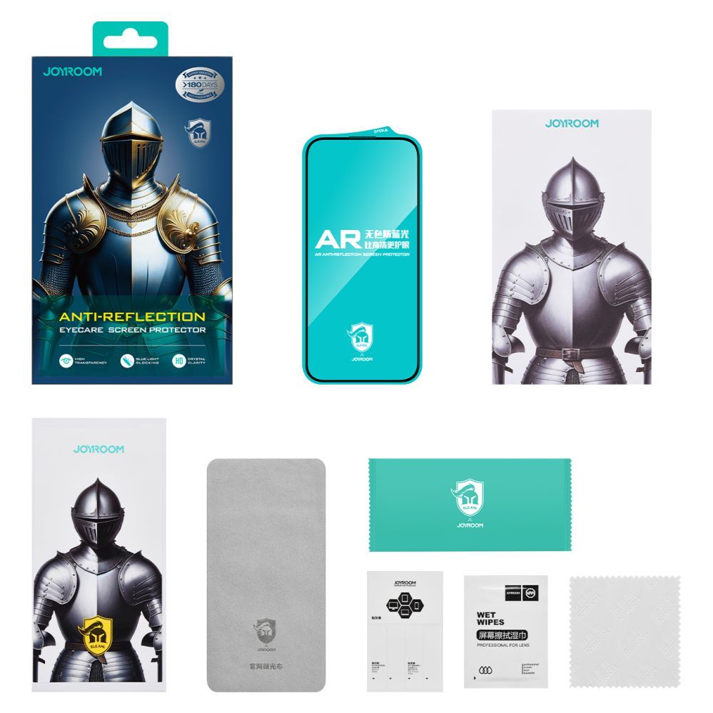 Aizsargstikls Joyroom Joyroom JR-MAR0317 tempered glass with anti-reflective coating for iPhone 15 Plus/16 Plus