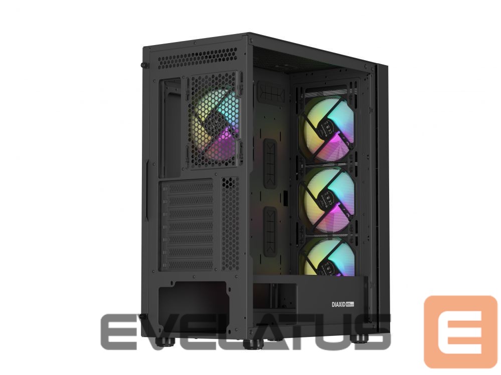 Computer components Natec NATEC Genesis PC Case Diaxid 605 black