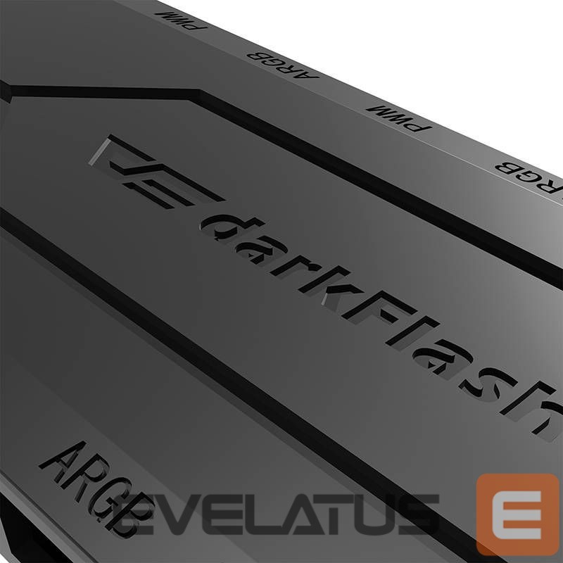 Other Computer Accessory Darkflash Fan control box for computer Darkflash RC2 RGB PWM + remote controller (black)