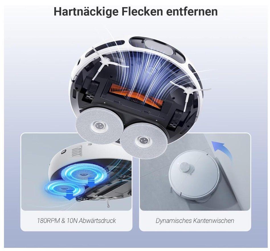 Vacuum cleaner EZVIZ CS-RS20-PRO-PGA2 White