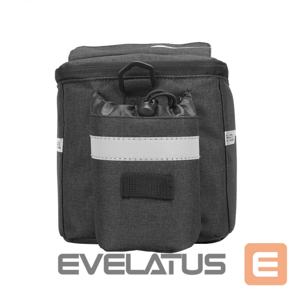 Bicycle accessory Hurtel WYA26Y0S Thermal Bike Pannier Bag with Shoulder Strap - Black