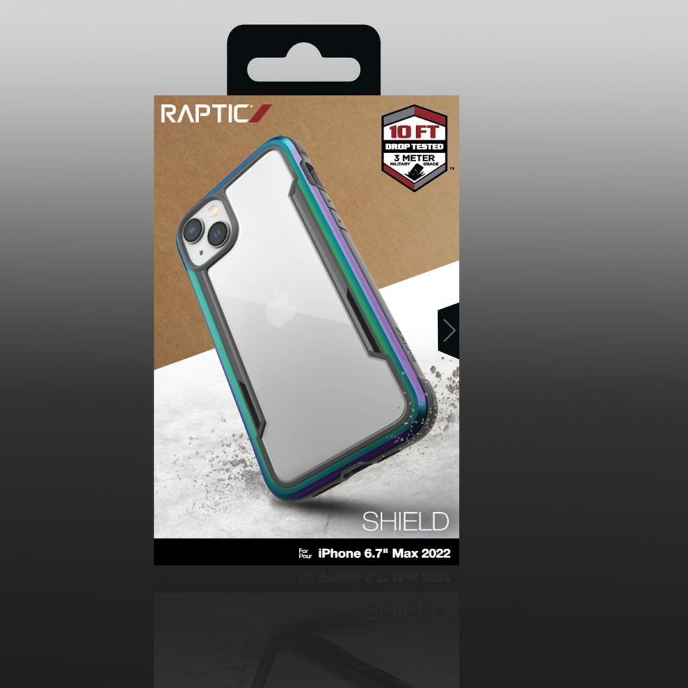 Back panel cover Raptic X-Doria Iridescent