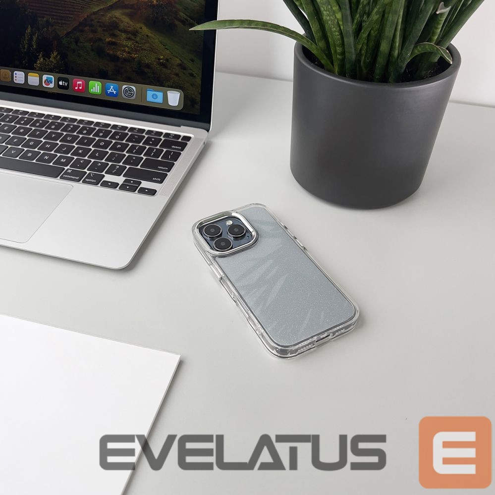 Tagakaaned Wozinsky Wozinsky Glitter Case for Samsung Galaxy S24 FE - transparent with glitter