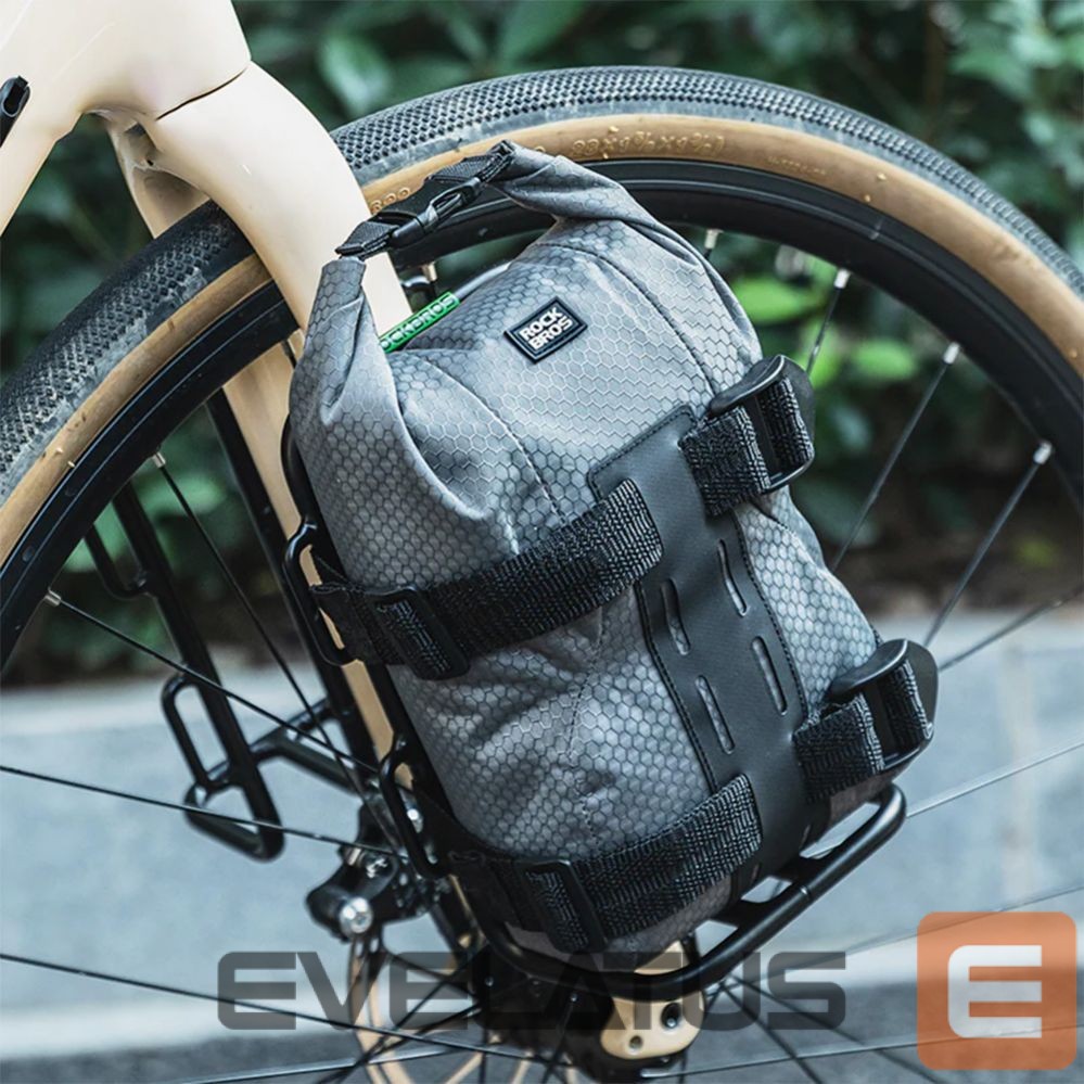 Jalgratta tarvik Rockbros Rockbros 33210010001 front bicycle shelf for bicycle fork - black