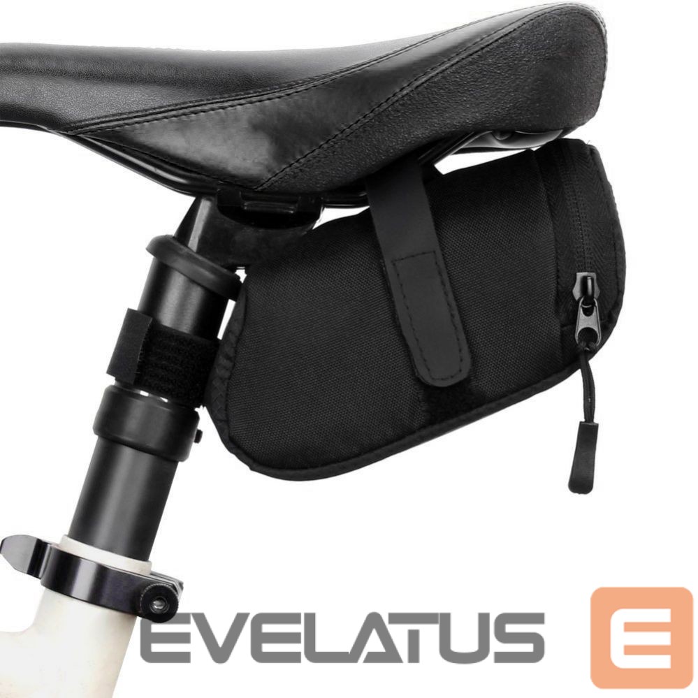 Jalgratta tarvik Wozinsky Wozinsky small bicycle saddle bag 0.6 l black (WBB8BK black)