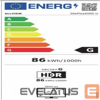 Televiisorid Allview - 50ePlay6000-U 50in 4K UHD LED Smart Android TV