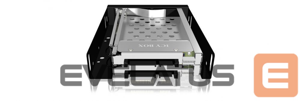 Monitor accessory Raidsonic Icy Box IB-2227StS Storage Drive Cage for 2.5" HDD, Black