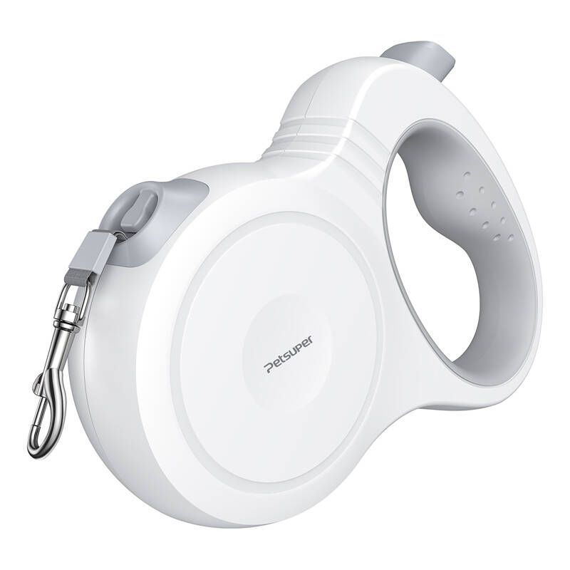 Kariloomade jaoks Petoneer Petsuper Dog Automatic Retractable Leash 5m (white)