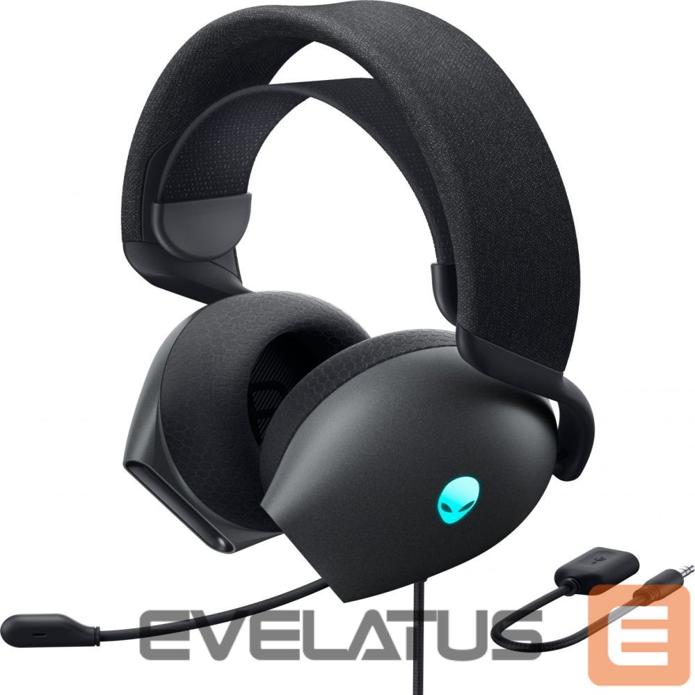 Wireless headphones Dell Alienware Wired Gaming Headset - AW520H (Dark Side of the Moon)