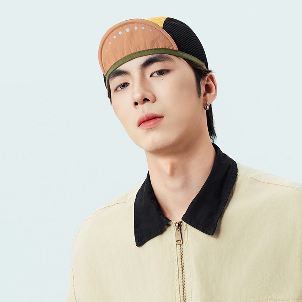 Bicycle accessory Rockbros Rockbros Cycling Cap with Visor, Helmet Cover - Yellow