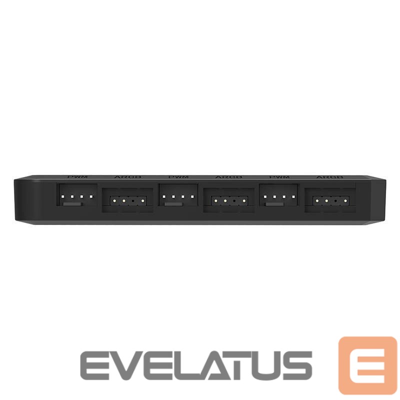 Other Computer Accessory Darkflash Fan control box for computer Darkflash RC2 RGB PWM + remote controller (black)