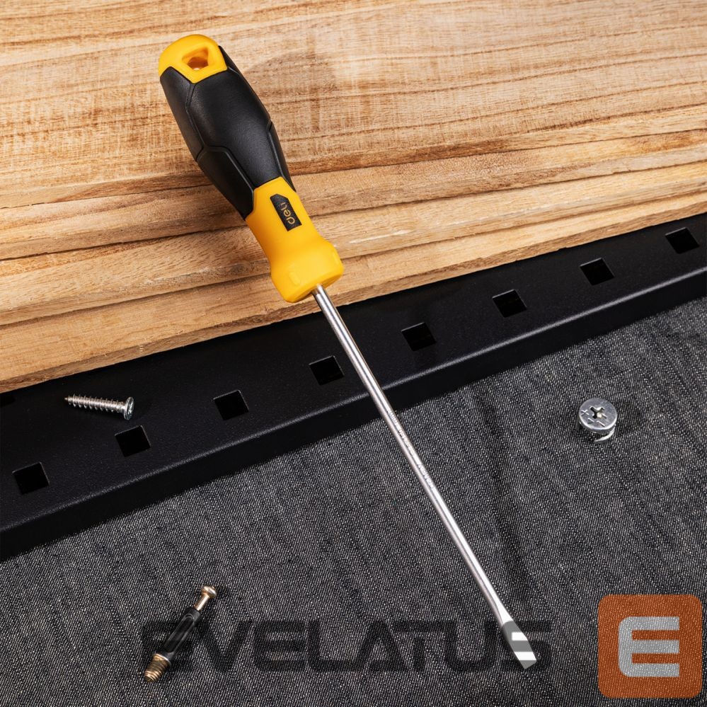 Consumer electronics Deli Tools Slotted Screwdriver 5x150mm Deli Tools EDL6251501 (black)