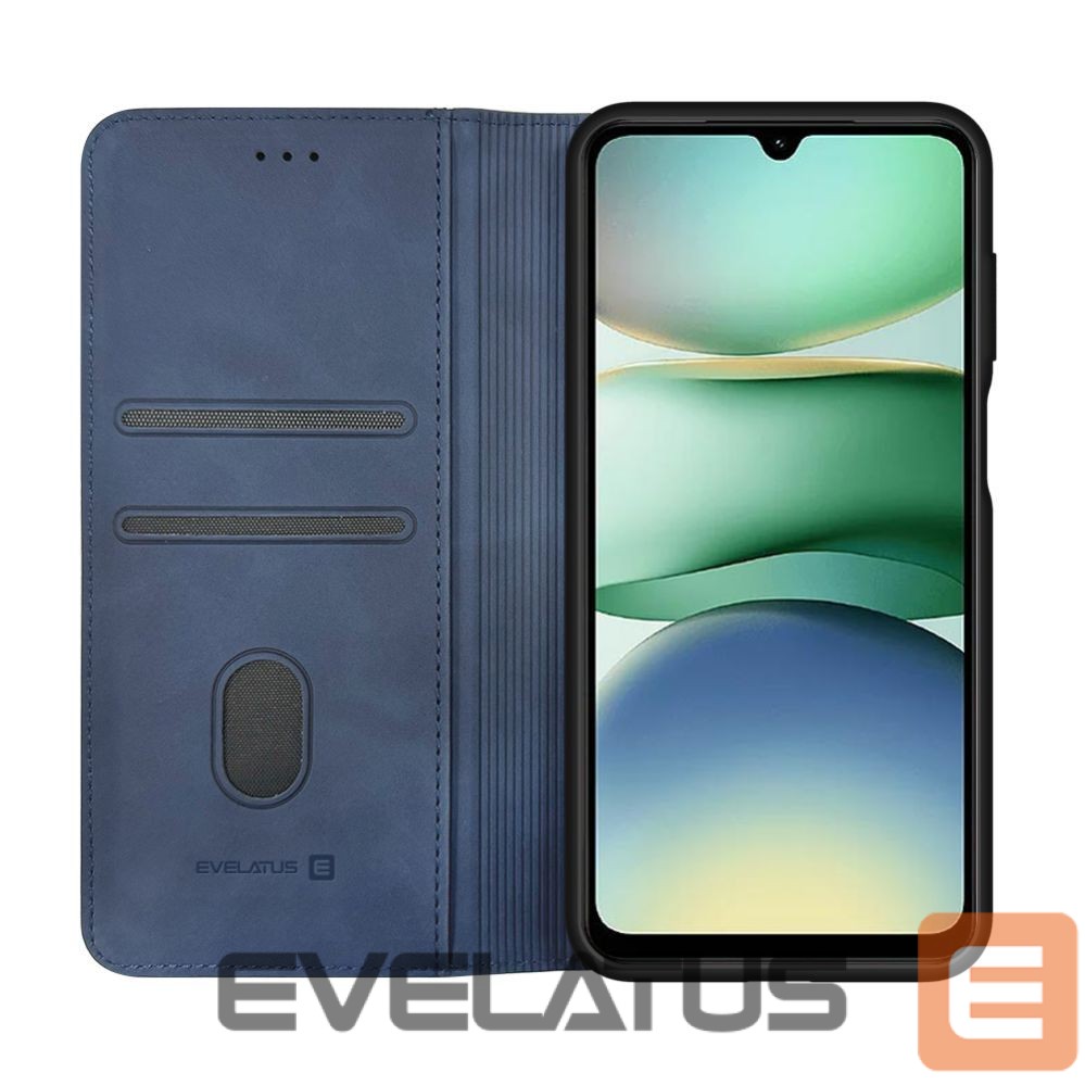 Kaaned - kaaned Evelatus Xiaomi Redmi A5 4G (173.45 x 79.35 x 8.4) Book Case Dark Blue