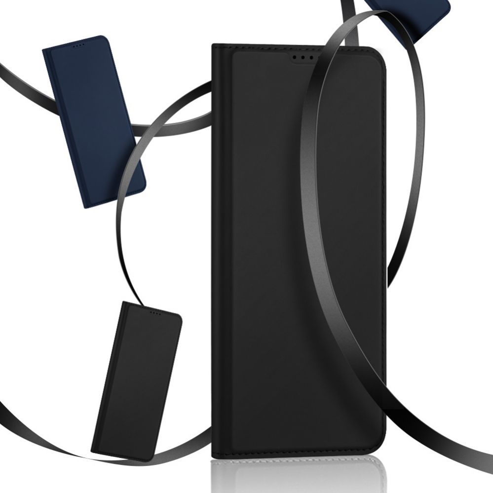 Tagakaaned Dux Ducis Dux Ducis Skin Pro Case For Realme 10 5G / Realme 9i 5G Cover Flip Card Wallet Stand Black