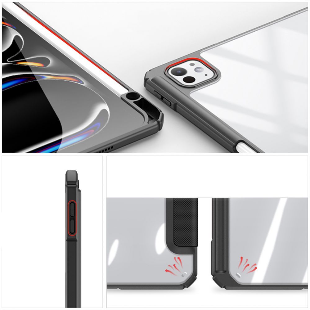 Tagakaaned Dux Ducis Dux Ducis Toby case with flap and stand for iPad Pro 11" 2024 - black