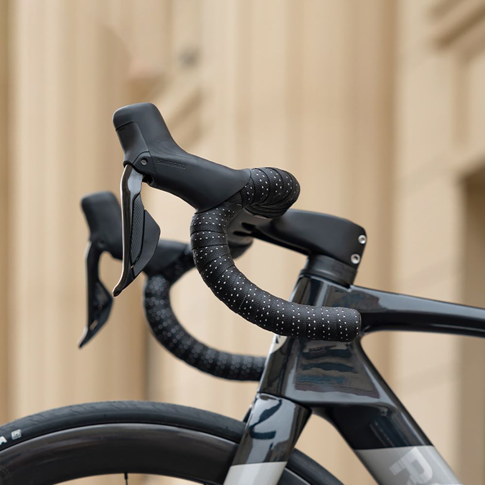 Jalgratta tarvik Rockbros Rockbros PU Handlebar Tape "Velour" Pattern - Brown