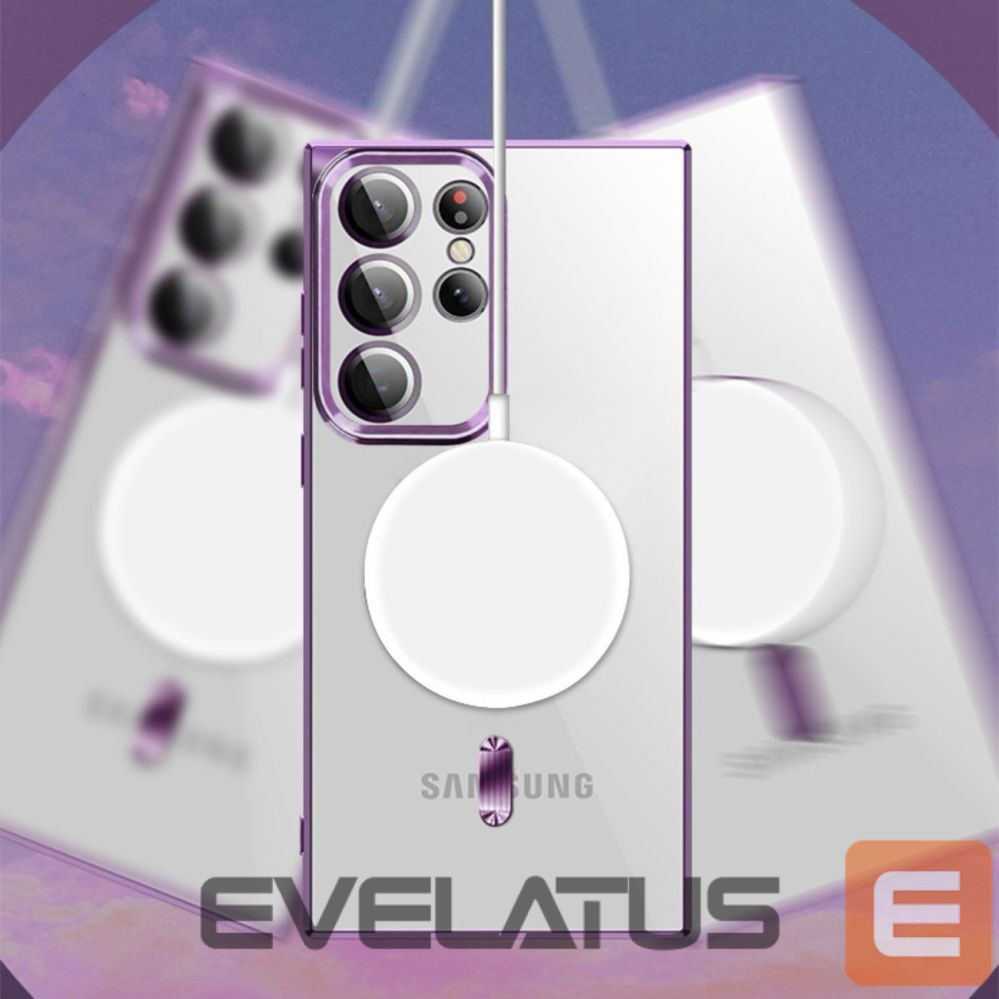 Tagakaaned Wozinsky Wozinsky Electroplated Magsafe Case for Samsung Galaxy S24 FE - Black