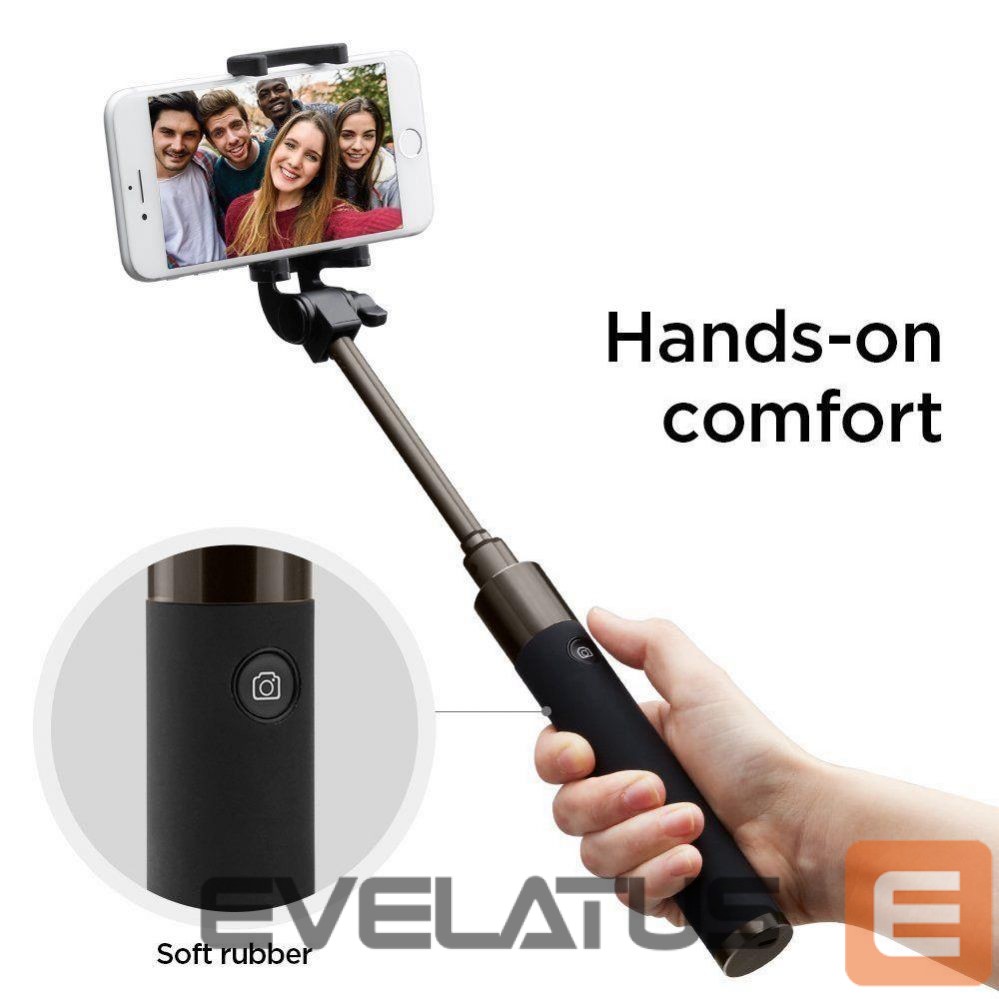 Kaameratarvik Spigen Selfie stick Spigen S530W - black