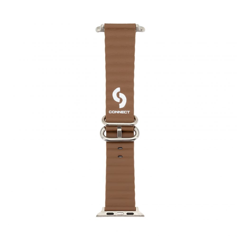 Rihm Connect Watch 42/44/45mm Marine leather Watch Strap Brown
