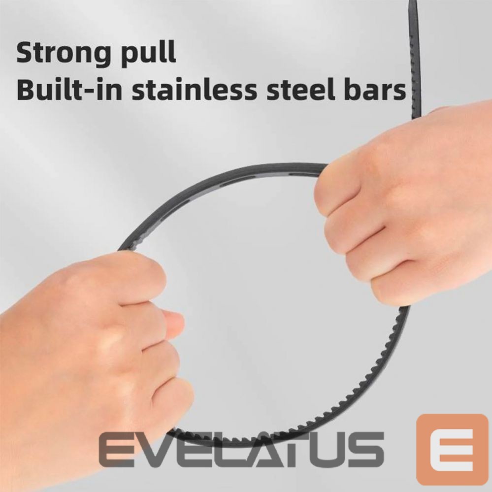 Bicycle accessory Rockbros Rockbros 3240001001 bicycle lock for 0.5 m combination - black