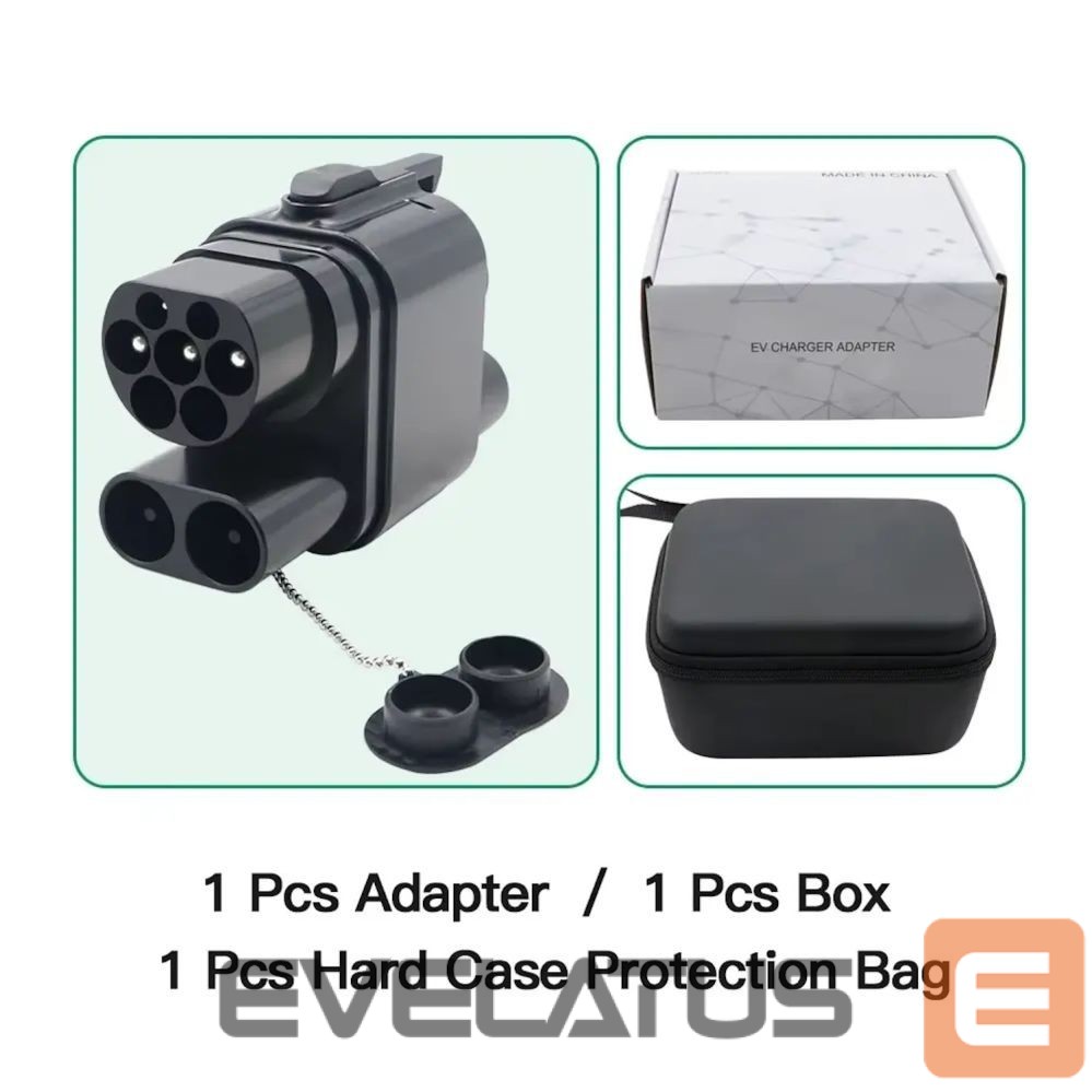 Autotarvikud iLike MG2DC CCS Combo 2 to CCS Combo 1 DC Adapter 250A High Power 150kW