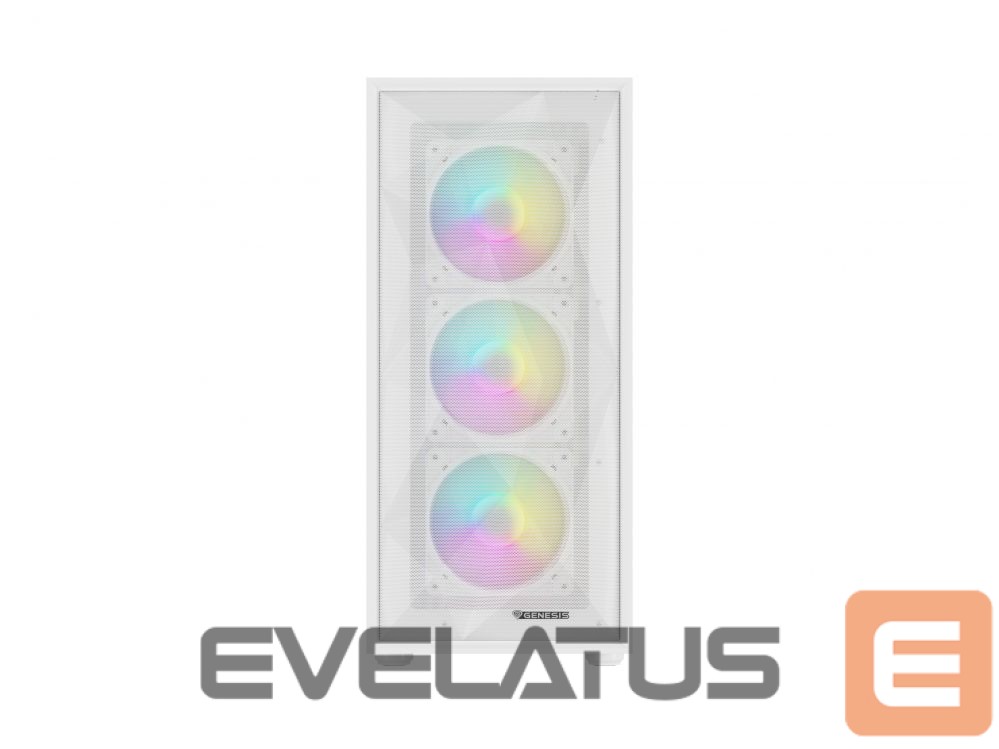 Computer components Natec NATEC Genesis PC Case Diaxid 605 white