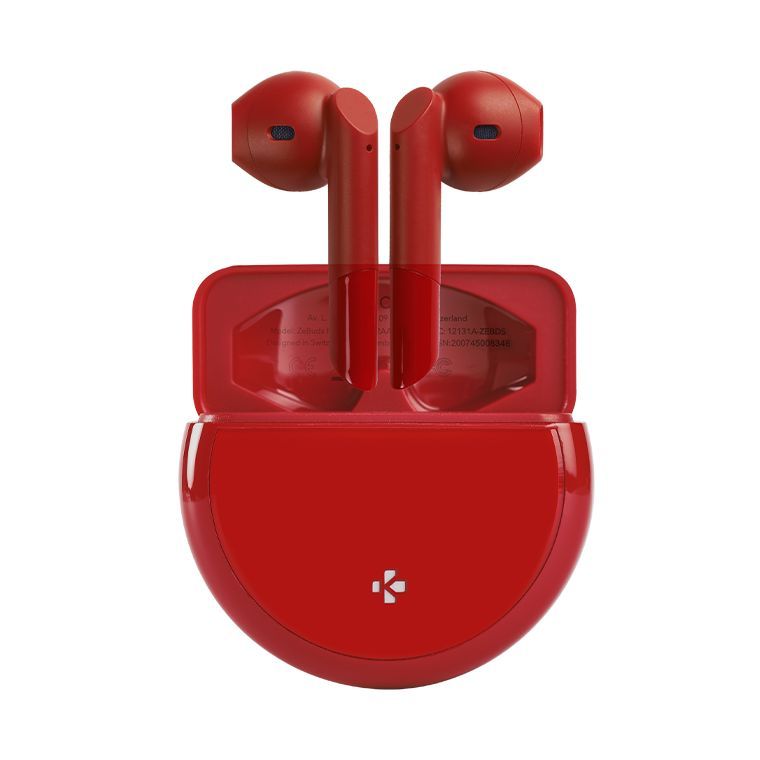 Bezvadu austiņas MyKronoz ZeBuds Pro True Wireless Stereo Earphones Red