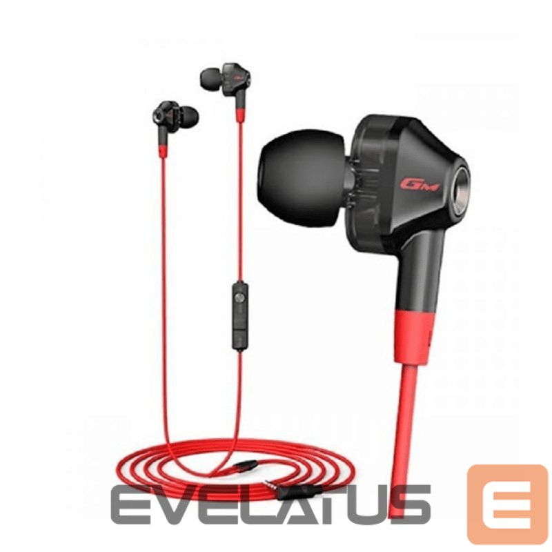Kõrvaklapid Edifier - Gaming Earphones GM2 SE 3.5mm Black Red
