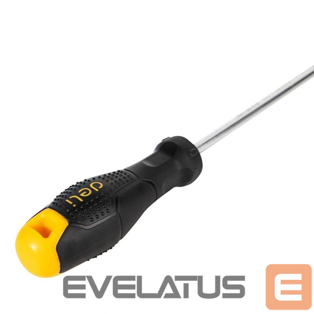 Consumer electronics Deli Tools Slotted Screwdriver 6x150mm Deli Tools EDL6261501 (black)