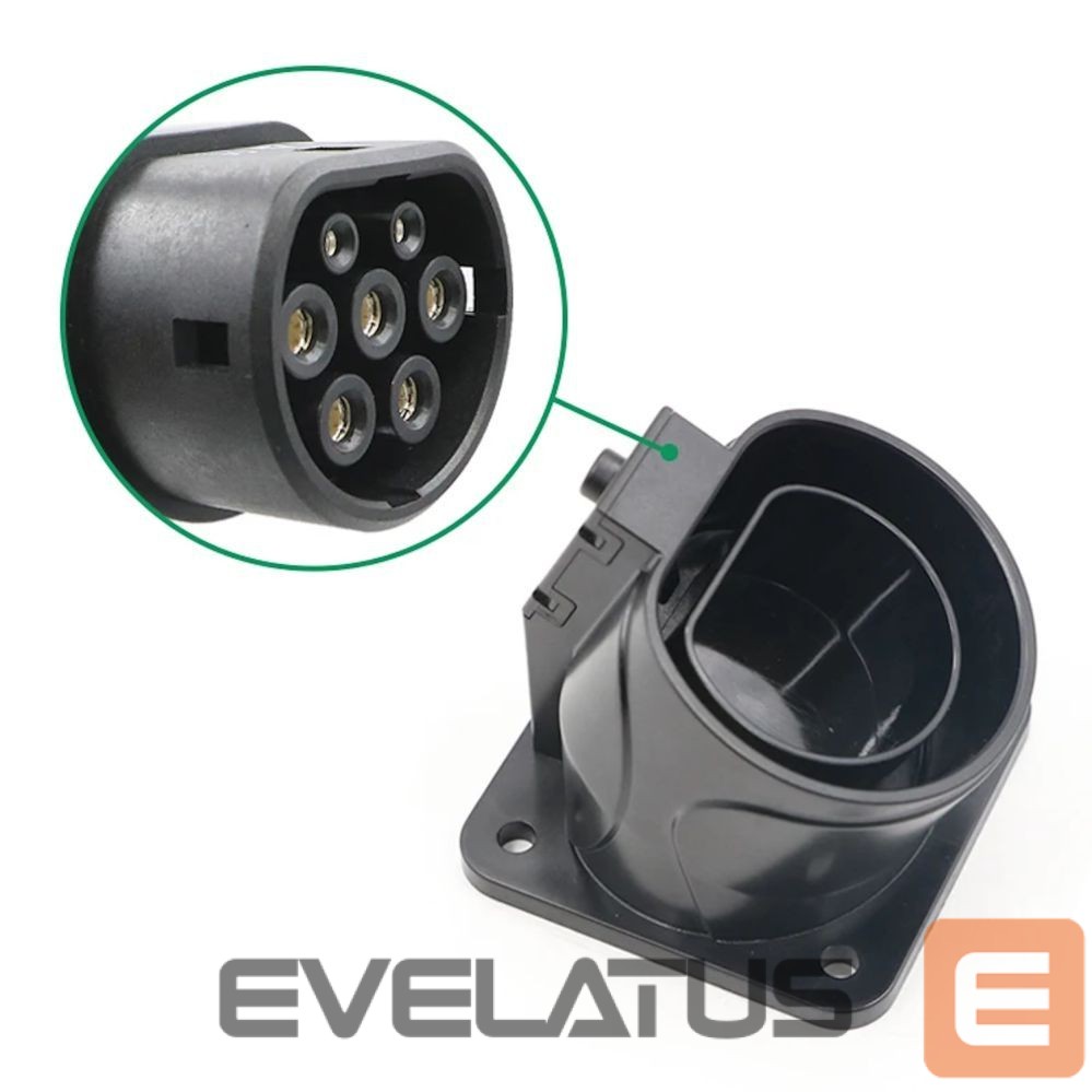 Autotarvikud iLike EV Charge EV2404 Circular Wall-Mounted Type 2 EV Cable Holder