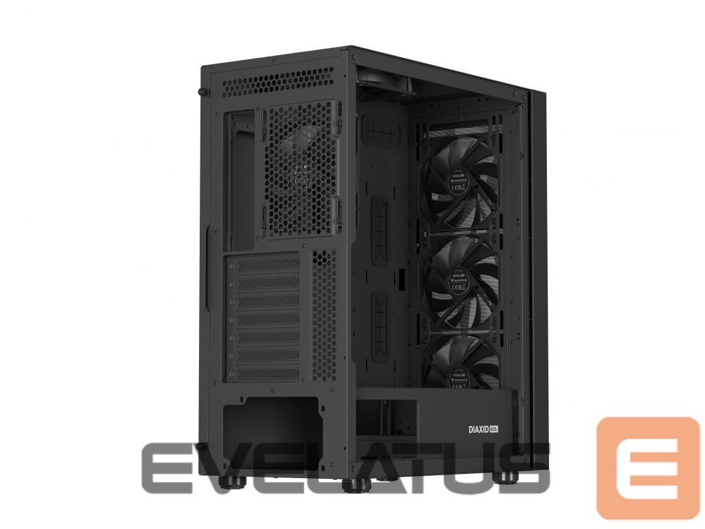 Computer components Natec NATEC Genesis PC Case Diaxid 605F black