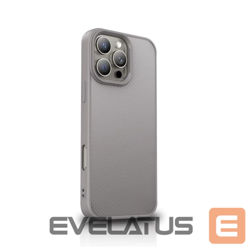 Tagakaaned Wozinsky Wozinsky Carbon Fiber Case with MagSafe for Samsung Galaxy S25 - Gray