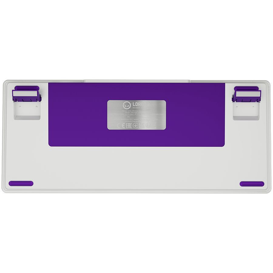 Computer keyboard LORGAR LORGAR KBP7075W, Wireless 75% Mechanical Gaming Keyboard Pro, White, EN layout