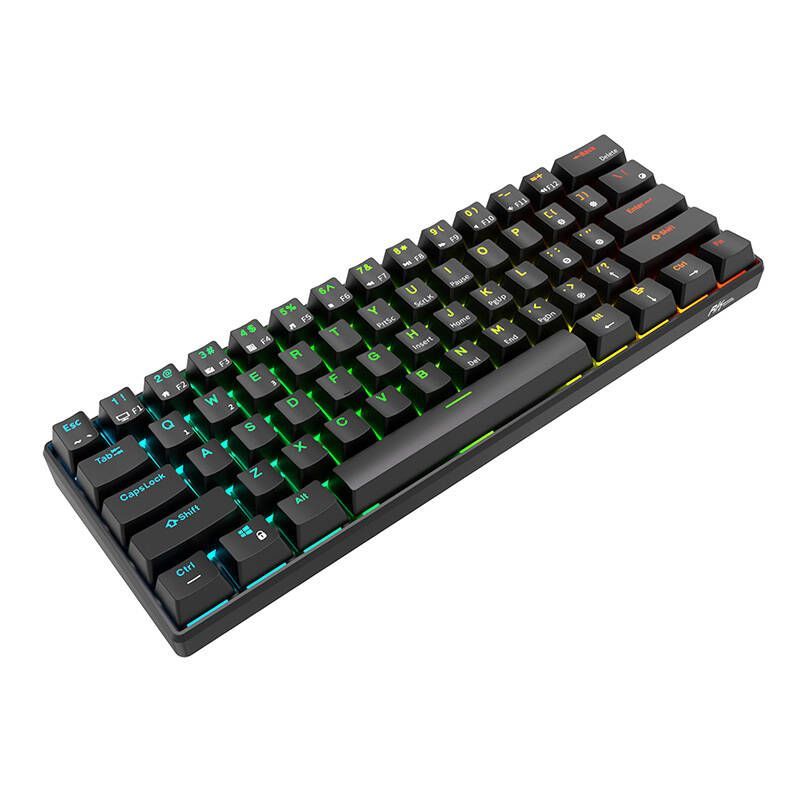Computer keyboard Royal Kludge Mechanical keyboard Royal Kludge RK61 RGB, red switch (black)