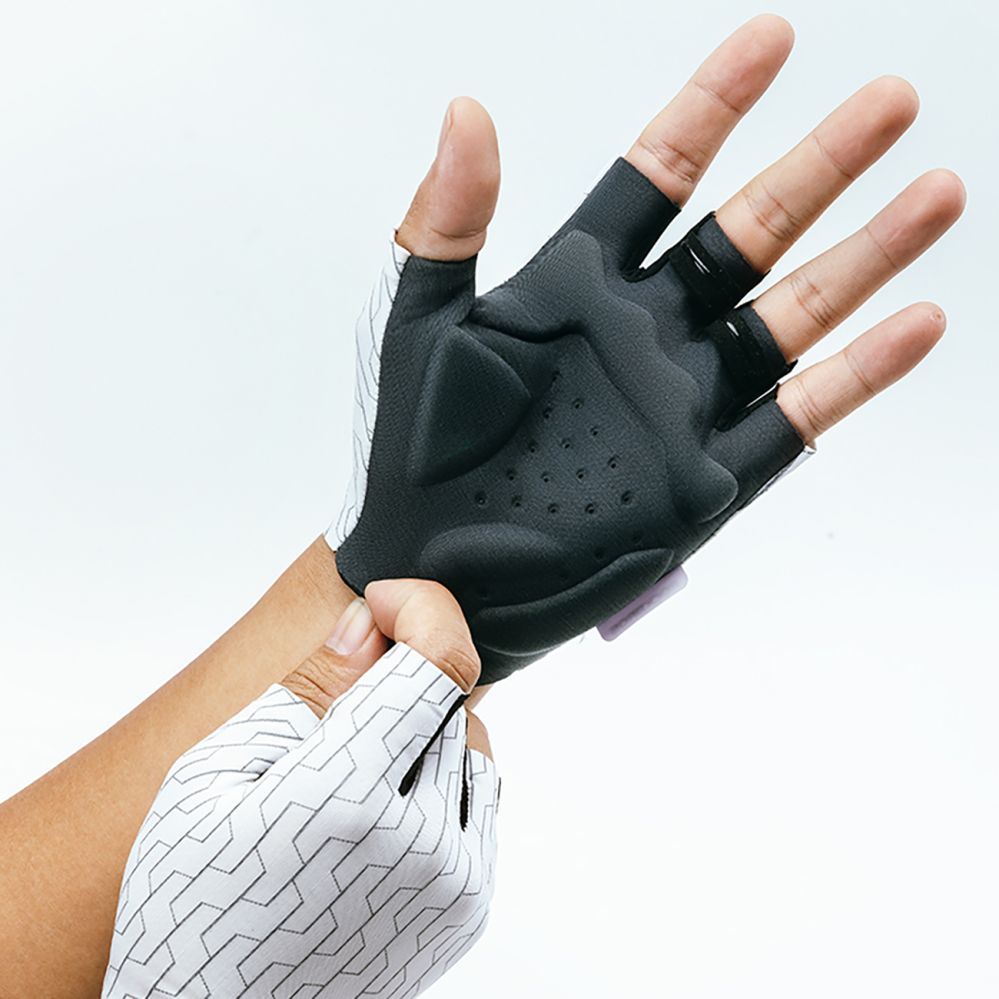 Jalgratta tarvik Rockbros Rockbros MTB cycling gloves size: S - white and black