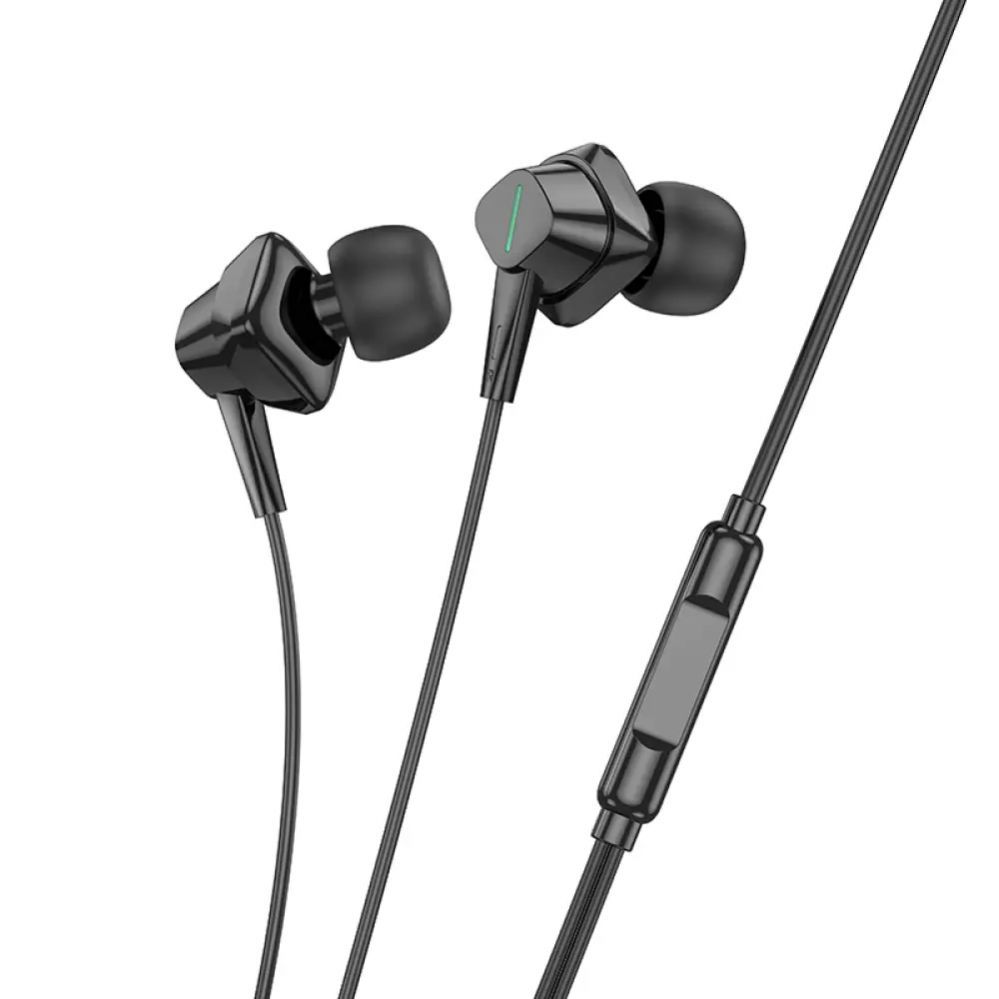 Kõrvaklapid Hoco M113 Clear universal digital earphones with microphone iP