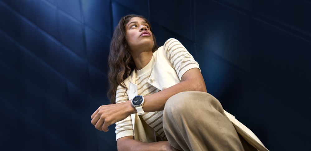 Nutikell Garmin Venu 4 - 45mm, Silver with Citron Silicone band sports watch