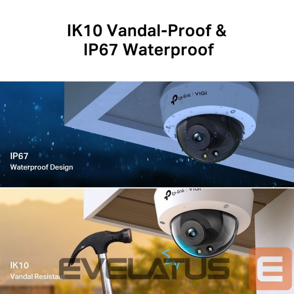 IP kaamerad TP-Link NET CAMERA 3MP IR DOME/VIGI C230(4MM)
