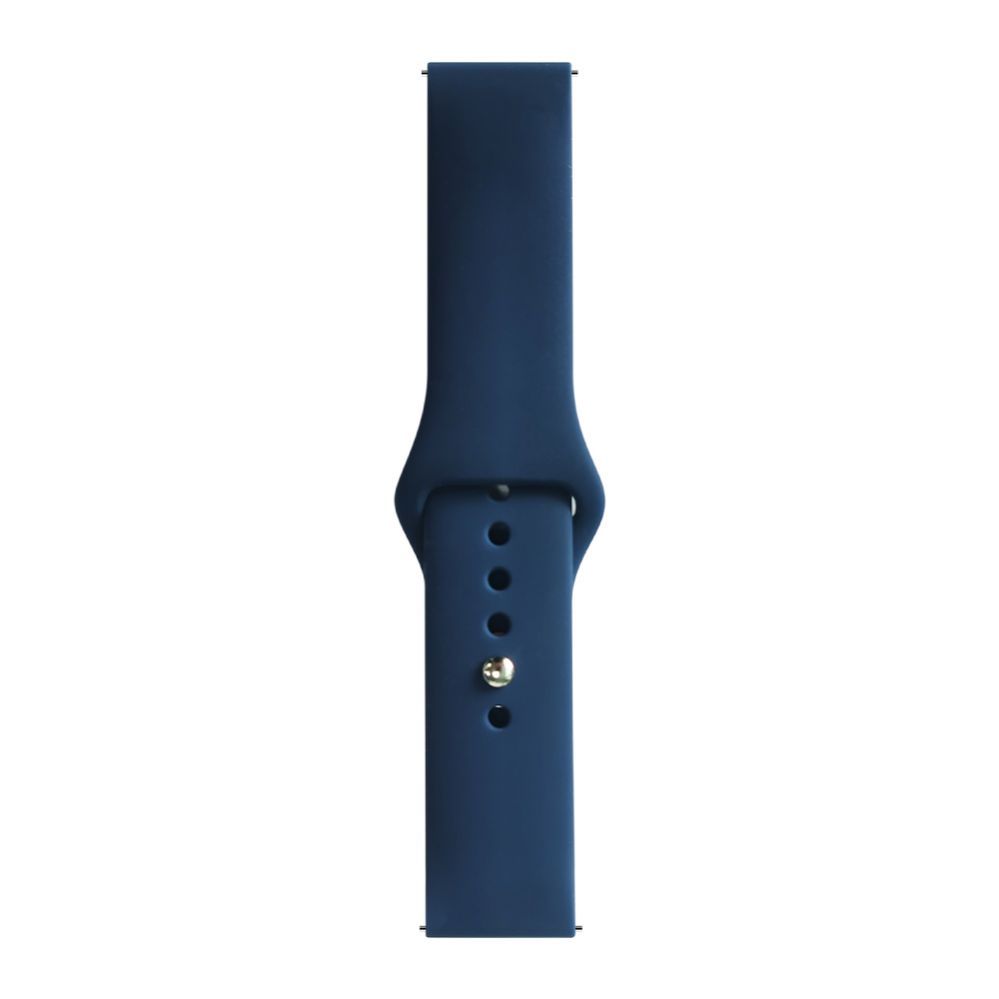 Strap Evelatus Evelatus 20mm Silicone Loop Watch Straps (S/M 110mm) Blue
