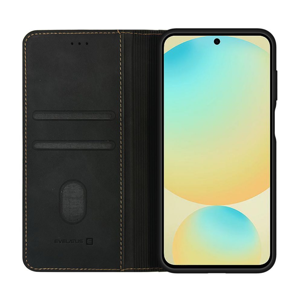 Book case Evelatus Samsung Galaxy S24 FE Book Case Black