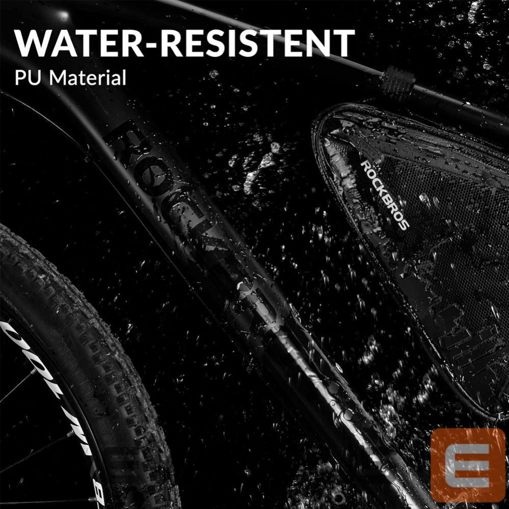 Bicycle accessory Rockbros Rockbros B39-2 waterproof bicycle bag for frame - black