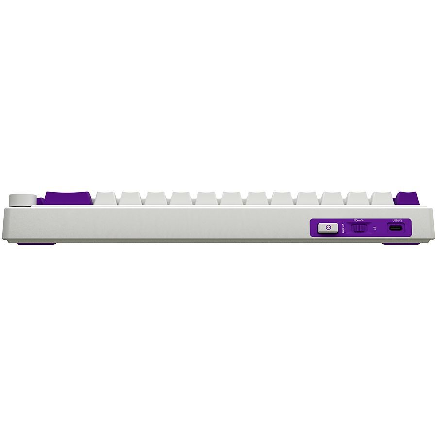 Computer keyboard LORGAR LORGAR KBP70MW, Wireless 65% Mechanical Gaming Keyboard Pro, White, EN layout