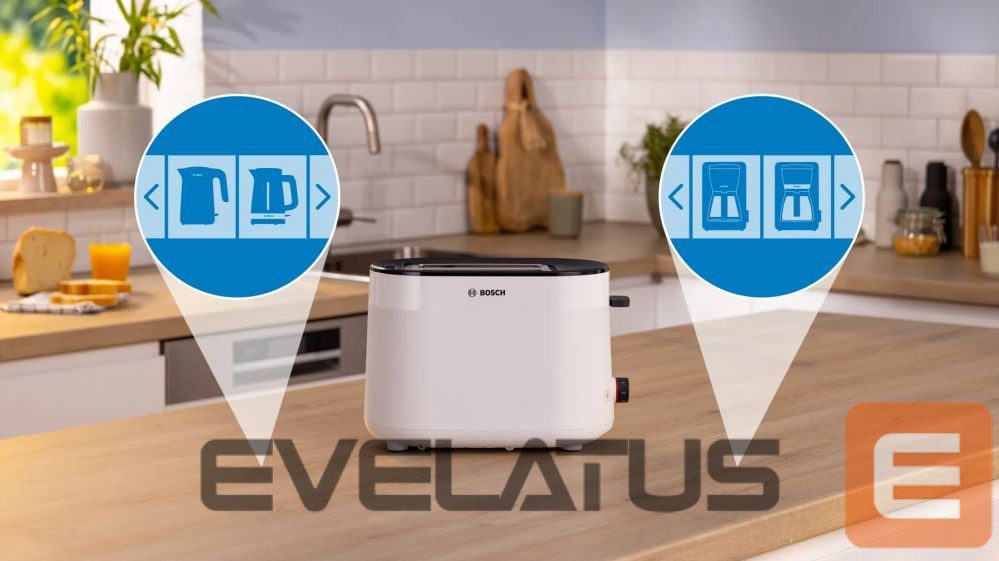 Röster Bosch Compact Toaster | TAT2M121 MyMoment | Power 950 W | Number of slots 2 | Housing material Plastic | White