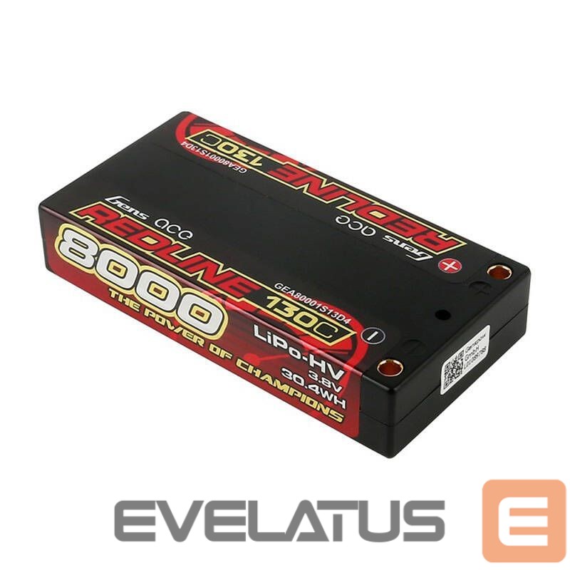 Server - Other Accessories Gens ace Lipo Battery GENS ACE 8000mAh 3.8V 1S2P 130C